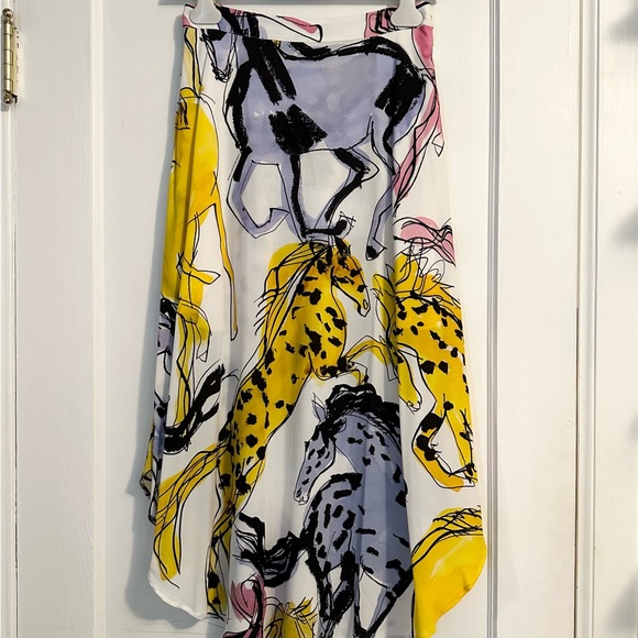 Stella McCartney Horse Print Skirt, Size 38, NWT - Picture 4 of 15